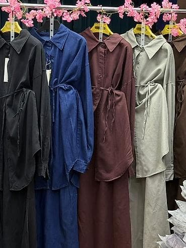 vans knu: Комплект женской одежды в стиле modest fashion: длинная юбка + — 1