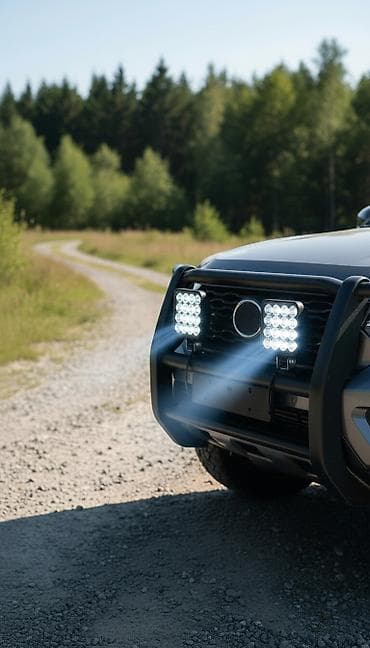 Светодиодные рабочие фары (комплект 2 шт.) - Тип: квадратные