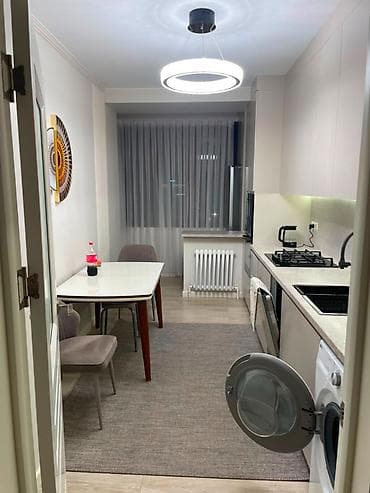 Недвижимость: 2 комнаты, 72 м², Асанбай мкр Элитка, 12 этаж, Евроремонт — 3