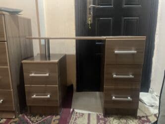 тумбы пластиковые: Комод для одежды, Б/у, Без зеркала, ЛДСП, цвет - Коричневый — 2