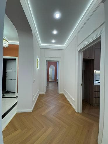 Батирлер: 3 бөлмө, 73 м², Асанбай мкр Элитка, 14 кабат, Евро оңдоо — 7