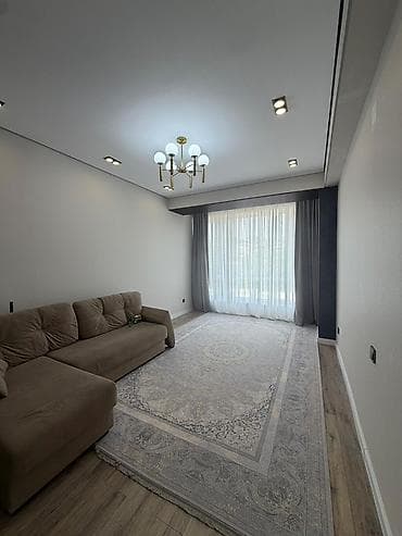 база кант: 2 комнаты, 70 м², Элитка, 11 этаж, Дизайнерский ремонт — 1