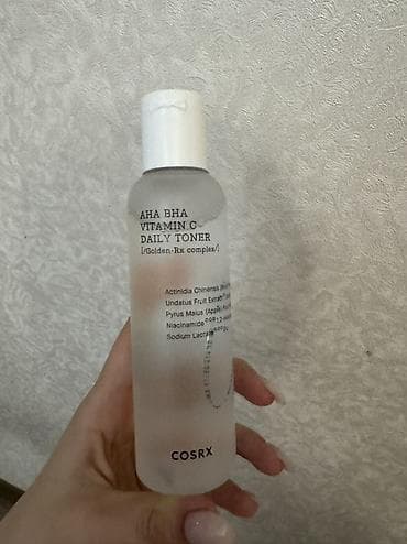 Жеке буюмдар: COSRX AHA BHA Vitamin C Daily Toner (Golden-Rx complex) Купила себе — 3