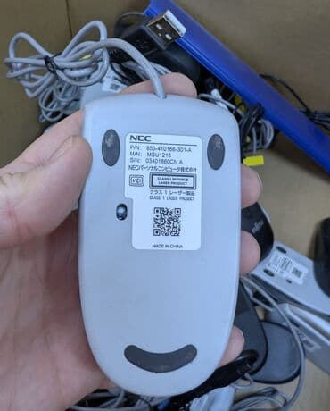 Планшеты: Мышки оптические, проводные NEC Fujitsu, HP 30 Штук, ПРодаётся — 2