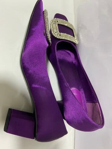 Ковролин: Туфли атласные "Roger Vivier" original классика на все времена. Размер — 10