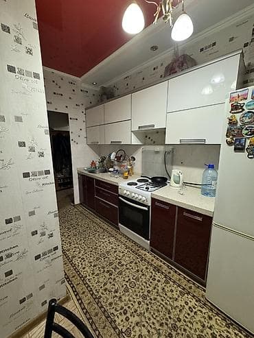 пишпек комната: 3 комнаты, 62 м², 106 серия, 7 этаж, Старый ремонт — 5