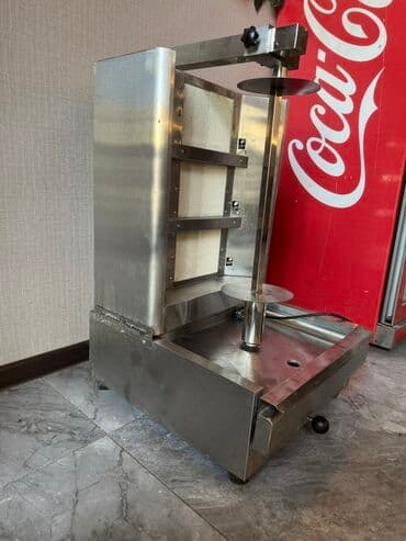 ‼️ срочно Вертикальный гриль для шаурмы/донер-кебаба из нержавеющей