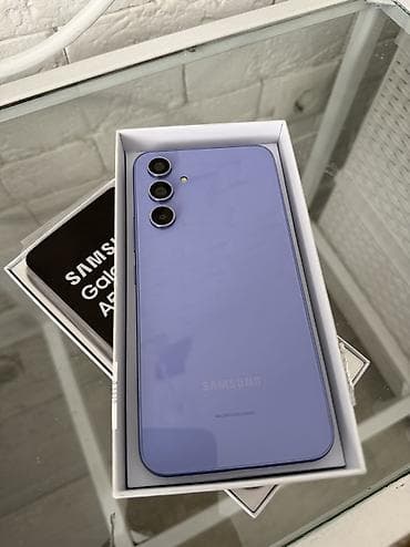 s 20fe: Samsung Galaxy A55 5G, Б/у, 256 ГБ, цвет - Фиолетовый, 2 SIM — 9