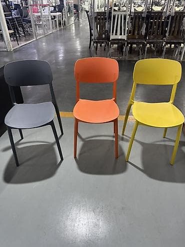 foldable table: Пластиковый стул, Новый — 1