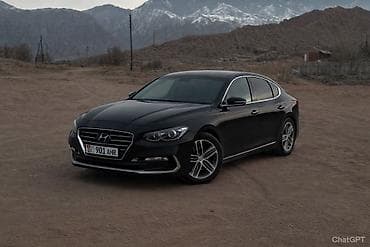 hyunda: Hyundai Grandeur: 2018 г., 3 л, Автомат, Газ, Седан — 1