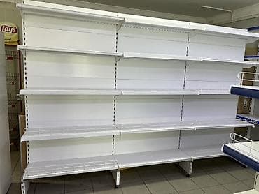 Торговое оборудование: Торговое оборудование для магазина — стеллажи пристенные и островные — 4