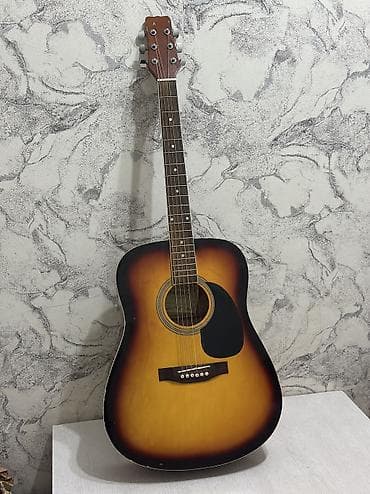 ремонт гитары бишкек: 🔥 СРОЧНО САТЫЛАТ! 🔥 🎸 Акустикалык гитара (sunburst) Абалы жакшы, үнү — 3