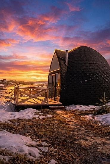 Продажа домов: Zain Resort — тёплые двухэтажные коттеджи в горах (до 4 гостей) С — 8