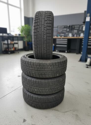 Шины 205 / 50 / R 17, Зима, Б/у, Комплект, Легковые, Япония, Yokohama