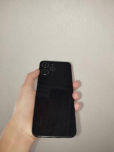 redmi note 12 чехол: Redmi, Redmi 12, Б/у, 128 ГБ, цвет - Черный — 2