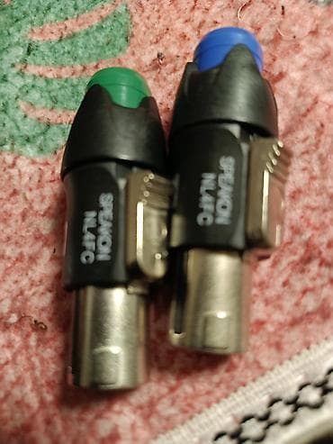 акустический паролон: Speakon-коннекторы и панельные разъёмы для акустики - Разъём-штекер — 4