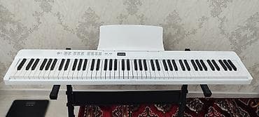 Пианино, фортепиано: Цифровое пианино 88 клавиш (белое) - Полноразмерная клавиатура на 88 — 1