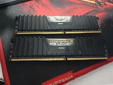 fx 8300: Оперативная память, Б/у, Corsair, 16 ГБ, DDR4, 3599 МГц, Для ПК — 1