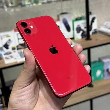 ipad 8: IPhone 11, Б/у, 256 ГБ, Красный, Защитное стекло, 100 % — 3