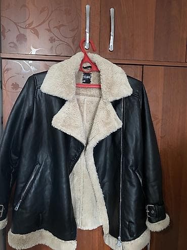 кожаные куртки зима мужские: Дубленка, Авиатор, M — 1