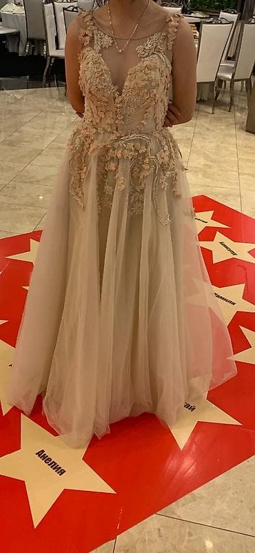 Шорталар: Платье легкое нежное вечернее Можно на выпускной, кыз узату Одевали — 1