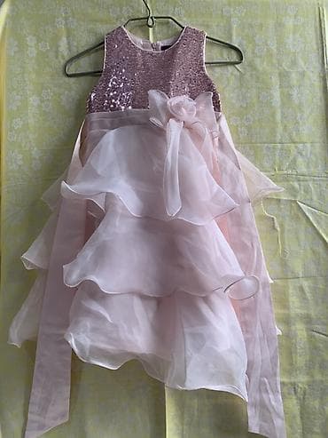 платья zara: Детское платье, цвет - Розовый, Новый — 4