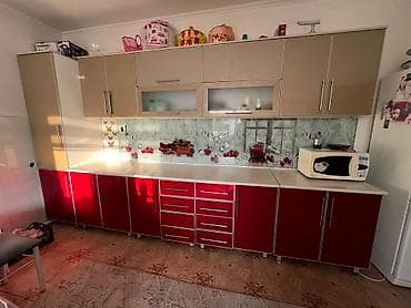 чанач фото: Кухонный гарнитур, цвет - Красный — 6