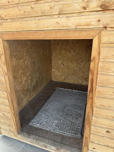 Продажа собак: Продается будка высота 1.60 ширина утепления внутри и обшита — 3