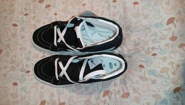 прокат национальных костюмов для детей: Мужские кроссовки, 43, Vans, Новый, цвет - Черный, Самовывоз — 6