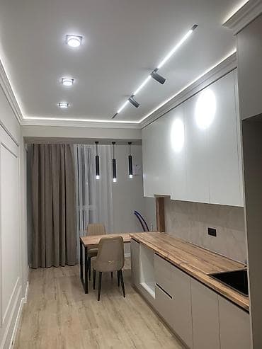 osh flat: 1 комната, 43 м², 10 этаж, Евроремонт — 1