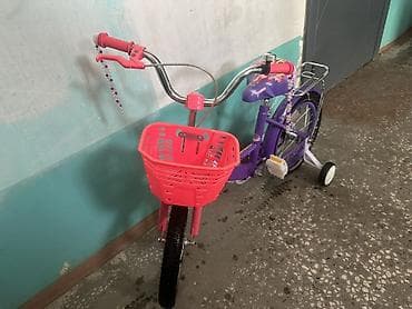 Велосипеддер: Балдар үчүн велосипед, 2 дөңгөлөктүү, 4 - 6 жаш, Кыз үчүн — 1