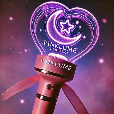 Лайтстик PINKLUME - Декоративный световой «фан-стик» в форме сердца с