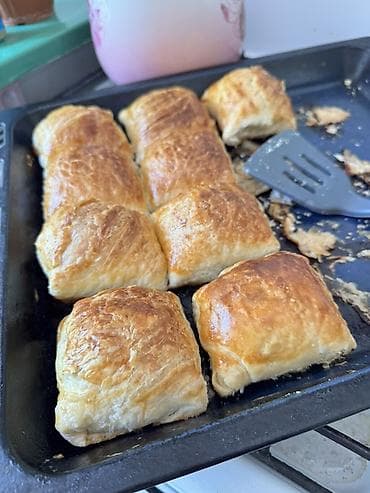 Слойки домашние,самсы с мясом с картошкой, с тыквыой!!! Принимаю
