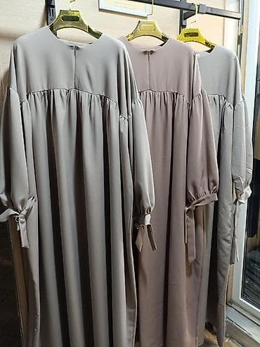 Толстовки, худи: Женские абаи — коллекция базовых и нарядных моделей - Свободный — 6