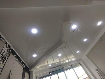 Керме шыптар Жылтырабаган, 3D потолоктор, Жылтырак Акысыз ченөө, Кепилдиги, Монтаждоо