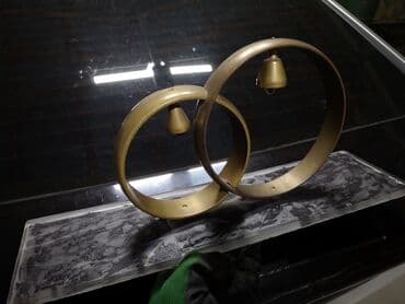 дом на кольцах: Продаю свадебные кольца для украшения автомашины, свадебного кортежа — 5