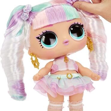 домик для кукол: Игровой набор с МЕГАкуклой L.O.L. SURPRISE! Big Baby Hair Hair — 2