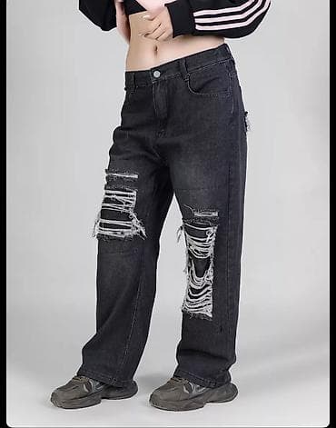 дедские одежды: Широкие джинсы, худи, шорты (Streetwear / Y2K) Продаю молодежные вещи — 4