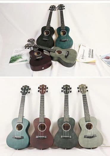 цветные струны для акустической гитары: Укулеле концертное. Новые с упаковки . Цвета все в наличии — 1