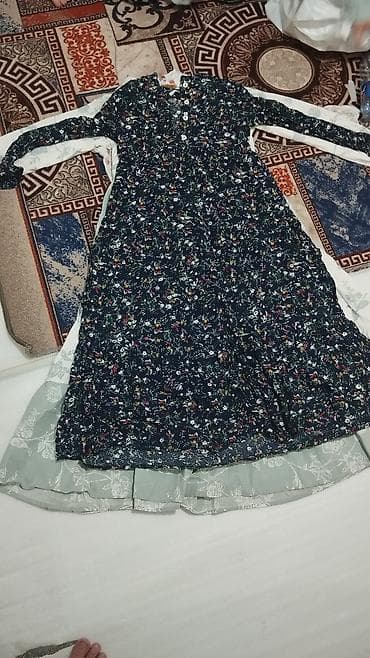 Шорты: Повседневное платье, Лето, Длинная модель, Бохо, Стандарт — 4