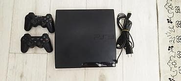 Продаю Playstation 3 Slim, прошитая, 2 джойстика, жёсткий диск 320 Гб