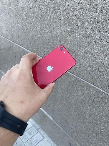 режим 12 с: IPhone SE 2020, Б/у, 64 ГБ, Красный — 2