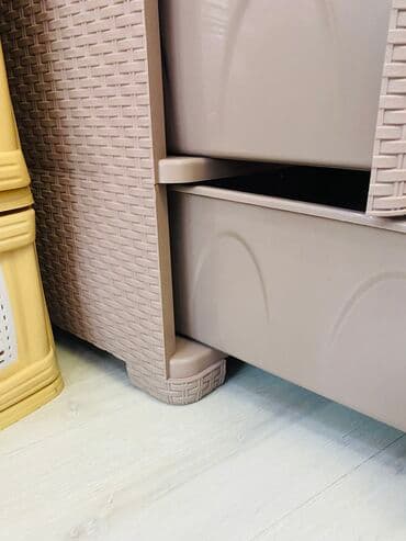 купить туалет на улицу: Комод «плетёнка» пластиковые комоды выдвижные ящики — 6