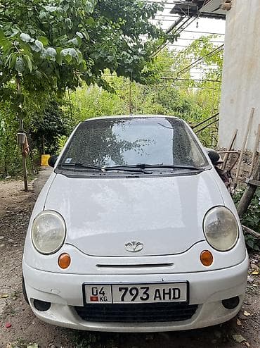 Daewoo Matiz: 2002 г., 0.8 л, Кол менен иштөөчү, Бензин, Хетчбек