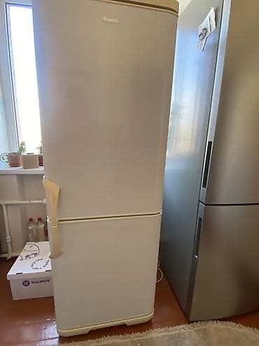 fridge: Холодильник Biryusa, Б/у, Двухкамерный, 60 * 170 * — 4
