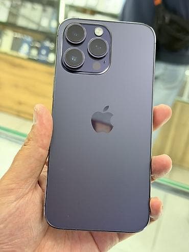сколько стоит iphone 14 про макс: IPhone 14 Pro Max, Б/у, 512 ГБ, Deep Purple, Защитное стекло, Чехол, 100 % — 2