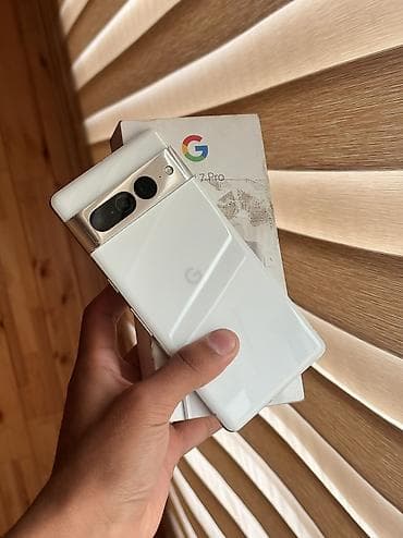 Google Pixel 7 Pro, 128 ГБ, түсү - Ак, 1 SIM, 2 SIM, eSIM