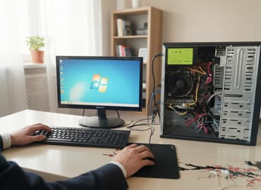 запчасти на компьютер: Компьютер, ОЗУ 4 ГБ, Для работы, учебы, HDD — 1