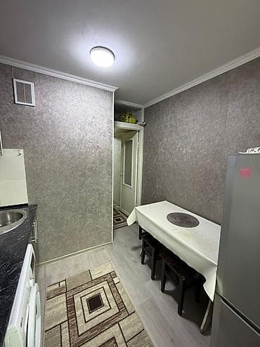 1комнатный квартира в бишкеке: 1 комната, 32 м², 104 серия, 5 этаж, Косметический ремонт — 4