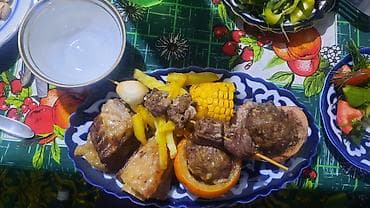 гриль в бишкеке: Домашние восточные блюда на заказ - Плов в казане: рассыпчатый — 7